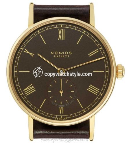Nomos Glashutte Ludwig Gold mocca 213 Nomos Glashutte Ludwig Gold mocca 213