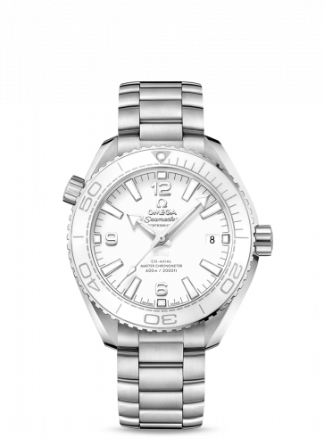 Omega Seamaster Planet Ocean 600M Co-Axial 39.5 Master Chronometer Stainless Steel / White / Bracelet 215.30.40.20.04.001