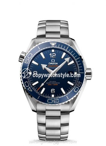 Omega Seamaster Planet Ocean 600M Co-Axial 43.5 Master Chronometer Stainless Steel / Blue / Bracelet 215.30.44.21.03.003