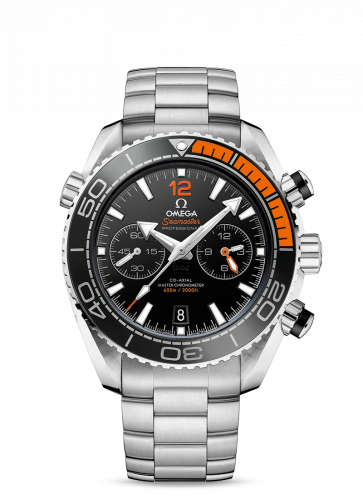 Omega Seamaster Planet Ocean 600M Co-Axial 45.5 Master Chronometer Chronograph Stainless Steel / Orange / Bracelet 215.30.46.51.01.002 Omega Seamaster Planet Ocean 600M Co-Axial 45.5 Master Chronometer Chronograph Stainless Steel / Orange / Bracelet 215.30.46.51.01.002
