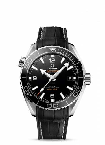 Omega Seamaster Planet Ocean 600M Co-Axial 43.5 Master Chronometer Stainless Steel / Black / Alligator 215.33.44.21.01.001 Omega Seamaster Planet Ocean 600M Co-Axial 43.5 Master Chronometer Stainless Steel / Black / Alligator 215.33.44.21.01.001