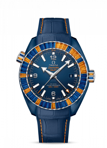 Omega Seamaster Planet Ocean 600M Co-Axial 45.5 Master Chronometer GMT Deep Blue Sapphire 215.98.46.22.03.001 Omega Seamaster Planet Ocean 600M Co-Axial 45.5 Master Chronometer GMT Deep Blue Sapphire 215.98.46.22.03.001