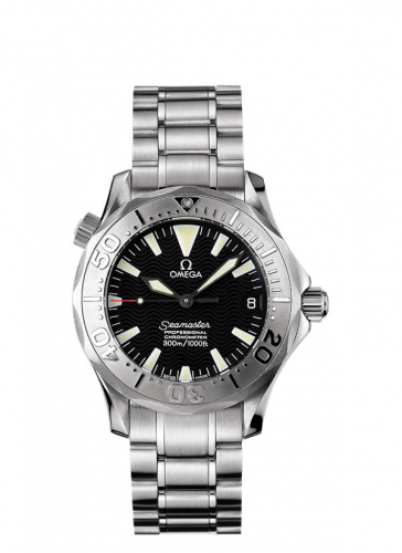Omega Seamaster Diver 300M Automatic 36.25 White Gold / Black / Bracelet 2152.50.00