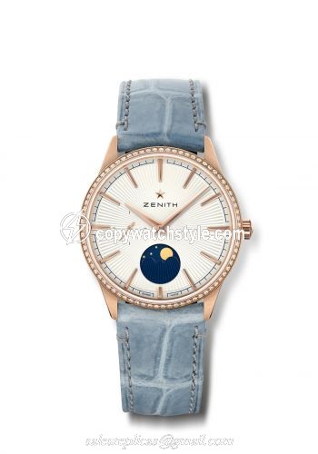 Zenith Elite Moon Phase 36 Rose Gold / Silver 22.3200.692/01.C832 Zenith Elite Moon Phase 36 Rose Gold / Silver 22.3200.692/01.C832