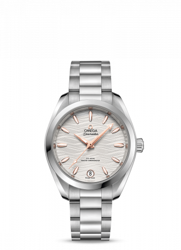 Omega Seamaster Aqua Terra 150M Master Chronometer 34 Stainless Steel / Silver-Waves / Bracelet 220.10.34.20.02.001