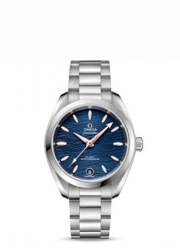 Omega Seamaster Aqua Terra 150M Master Chronometer 34 Stainless Steel / Blue-Waves / Bracelet 220.10.34.20.03.001