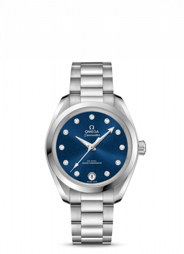 Omega Seamaster Aqua Terra 150M Master Chronometer 34 Stainless Steel / Blue / Bracelet 220.10.34.20.53.001