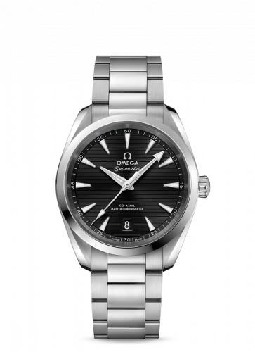 Omega Seamaster Aqua Terra 150M Master Chronometer 38 Stainless Steel / Black / Bracelet 220.10.38.20.01.001 Omega Seamaster Aqua Terra 150M Master Chronometer 38 Stainless Steel / Black / Bracelet 220.10.38.20.01.001