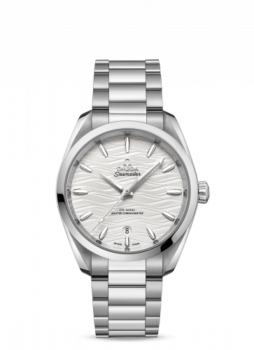 Omega Seamaster Aqua Terra 150M Master Chronometer 38 Stainless Steel / Silver-Waves / Bracelet 220.10.38.20.02.003 Omega Seamaster Aqua Terra 150M Master Chronometer 38 Stainless Steel / Silver-Waves / Bracelet 220.10.38.20.02.003