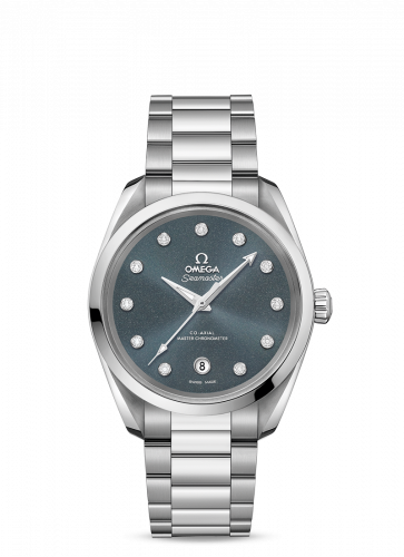 Omega Seamaster Aqua Terra 150M Master Chronometer 38 Stainless Steel / Blue Grey / Bracelet 220.10.38.20.53.001