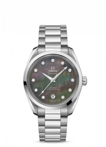 Omega Seamaster Aqua Terra 150M Master Chronometer 38 Stainless Steel / Grey MOP / Bracelet 220.10.38.20.57.001 Omega Seamaster Aqua Terra 150M Master Chronometer 38 Stainless Steel / Grey MOP / Bracelet 220.10.38.20.57.001