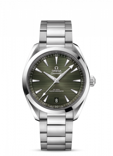 Omega Seamaster Aqua Terra 150M Master Chronometer 41 Stainless Steel / Green / Bracelet 220.10.41.21.10.001