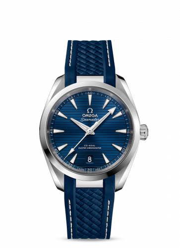 Omega Seamaster Aqua Terra 150M Master Chronometer 38 Stainless Steel / Blue / Rubber 220.12.38.20.03.001