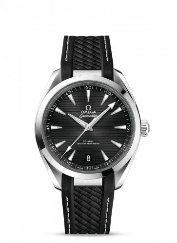 Omega Seamaster Aqua Terra 150M Master Chronometer 41 Stainless Steel / Black / Rubber 220.12.41.21.01.001 Omega Seamaster Aqua Terra 150M Master Chronometer 41 Stainless Steel / Black / Rubber 220.12.41.21.01.001