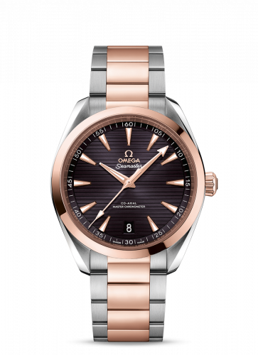 Omega Seamaster Aqua Terra 150M Master Chronometer 41 Stainless Steel / Sedna Gold / Grey / Bracelet 220.20.41.21.06.001 Omega Seamaster Aqua Terra 150M Master Chronometer 41 Stainless Steel / Sedna Gold / Grey / Bracelet 220.20.41.21.06.001