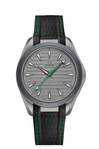 Omega Seamaster Aqua Terra 150M Master Chronometer 41 Ultra Light Titanium / Grey - Orange / Rubber 220.92.41.21.06.003 Omega Seamaster Aqua Terra 150M Master Chronometer 41 Ultra Light Titanium / Grey - Orange / Rubber 220.92.41.21.06.003