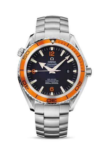 Omega Seamaster Planet Ocean 600M Co-Axial 45.5 Stainless Steel / Orange / Bracelet 2208.50.00 Omega Seamaster Planet Ocean 600M Co-Axial 45.5 Stainless Steel / Orange / Bracelet 2208.50.00