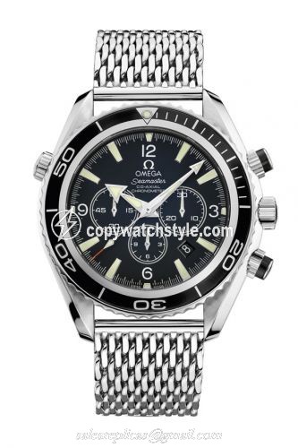 Omega Seamaster Planet Ocean 600M Co-Axial 45.5 Chronograph Stainless Steel / Black / Shark 2210.52.00