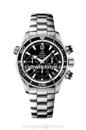 Omega Seamaster Planet Ocean 600M Co-Axial 37.5 Chronograph Stainless Steel / Black / Bracelet 222.30.38.50.01.001 Omega Seamaster Planet Ocean 600M Co-Axial 37.5 Chronograph Stainless Steel / Black / Bracelet 222.30.38.50.01.001