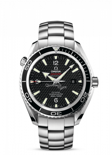 Omega Seamaster Planet Ocean 600M Co-Axial 45.5 Stainless Steel / Black / Bracelet / Quantum of Solace 222.30.46.20.01.001