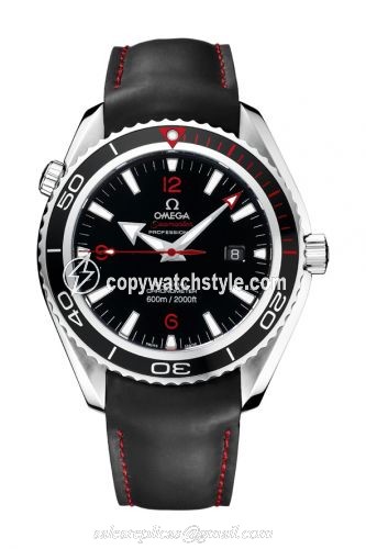 Omega Seamaster Planet Ocean 600M Co-Axial 45.5 Stainless Steel / Black / Rubber / Product Red 222.32.46.20.01.001 Omega Seamaster Planet Ocean 600M Co-Axial 45.5 Stainless Steel / Black / Rubber / Product Red 222.32.46.20.01.001
