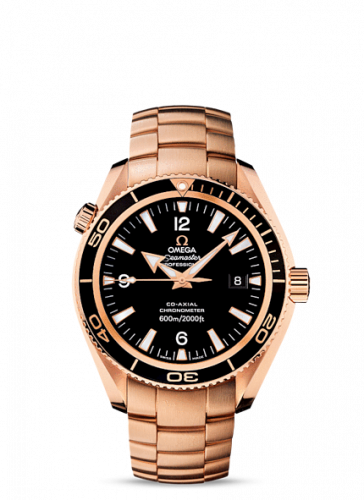 Omega Seamaster Planet Ocean 600M Co-Axial 42 Red Gold / Black / Bracelet 222.60.42.20.01.001