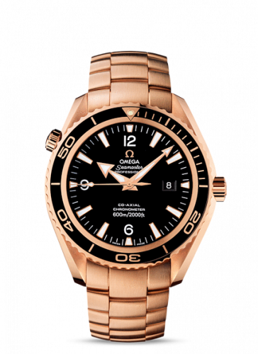 Omega Seamaster Planet Ocean 600M Co-Axial 45.5 Red Gold / Black / Bracelet 222.60.46.20.01.001 Omega Seamaster Planet Ocean 600M Co-Axial 45.5 Red Gold / Black / Bracelet 222.60.46.20.01.001