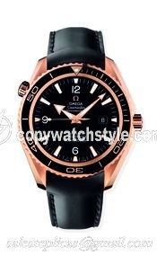 Omega Seamaster Planet Ocean 600M Co-Axial 45.5 Red Gold / Black / Rubber 222.62.46.20.01.001