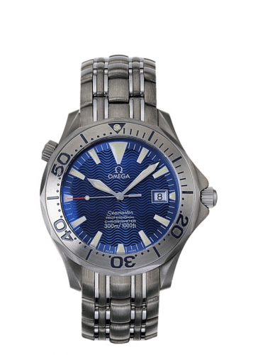 Omega Seamaster Diver 300M Automatic 41 Titanium / Electric Blue / Bracelet 2231.80.00 Omega Seamaster Diver 300M Automatic 41 Titanium / Electric Blue / Bracelet 2231.80.00