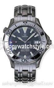 Omega Seamaster Diver 300M Automatic 41 Titanium / Grey / Bracelet / 150th Anniversary 2232.30.00 Omega Seamaster Diver 300M Automatic 41 Titanium / Grey / Bracelet / 150th Anniversary 2232.30.00