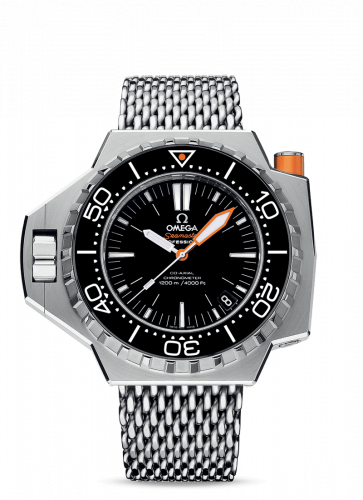 Omega Seamaster PloProf Co-Axial Stainless Steel / Black / Shark 224.30.55.21.01.001 Omega Seamaster PloProf Co-Axial Stainless Steel / Black / Shark 224.30.55.21.01.001