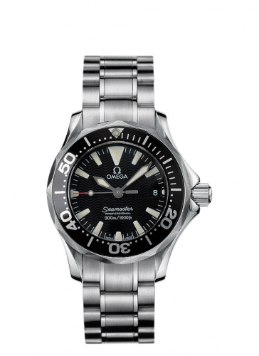 Omega Seamaster Diver 300M Quartz 28 Stainless Steel / Black / Bracelet 2284.50.00 Omega Seamaster Diver 300M Quartz 28 Stainless Steel / Black / Bracelet 2284.50.00