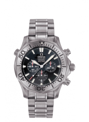Omega Seamaster Diver 300M Automatic 41.5 Chronograph Titanium / Black / Bracelet 2293.52.00 Omega Seamaster Diver 300M Automatic 41.5 Chronograph Titanium / Black / Bracelet 2293.52.00