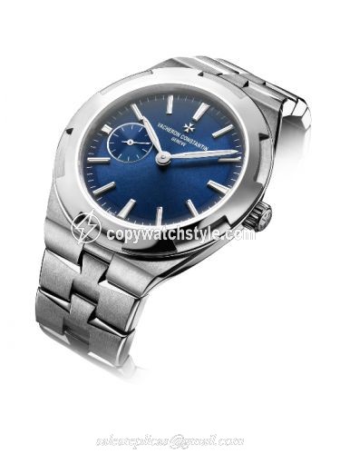 Vacheron Constantin Overseas Small Stainless Steel / Blue 2300V/100A-B170 Vacheron Constantin Overseas Small Stainless Steel / Blue 2300V/100A-B170