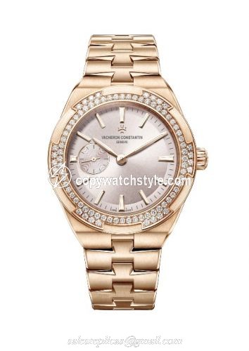 Vacheron Constantin Overseas Small Pink Gold / Beige / Bracelet 2305V/100R-B077