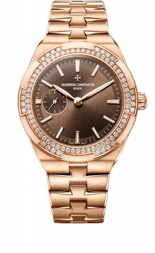 Vacheron Constantin Overseas Small Pink Gold / Brown / Bracelet 2305V/100R-B434 Vacheron Constantin Overseas Small Pink Gold / Brown / Bracelet 2305V/100R-B434