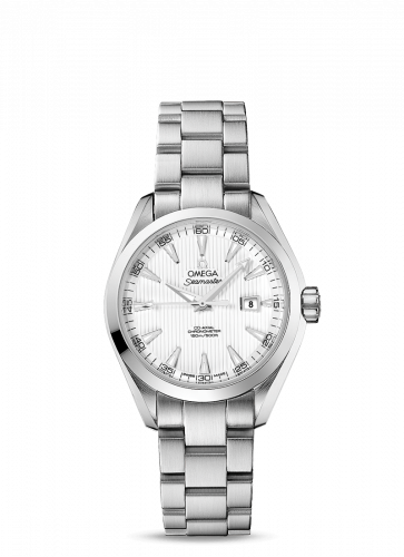 Omega Seamaster Aqua Terra 150M Co-Axial 34 Stainless Steel / Silver / Bracelet 231.10.34.20.04.001 Omega Seamaster Aqua Terra 150M Co-Axial 34 Stainless Steel / Silver / Bracelet 231.10.34.20.04.001