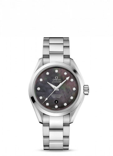 Omega Seamaster Aqua Terra 150M Master Co-Axial 34 Stainless Steel / Grey MOP / Bracelet 231.10.34.20.57.001 Omega Seamaster Aqua Terra 150M Master Co-Axial 34 Stainless Steel / Grey MOP / Bracelet 231.10.34.20.57.001