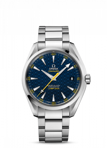 Omega Seamaster Aqua Terra 150M Master Co-Axial 41.5 Stainless Steel / Blue / Bracelet / James Bond Spectre 231.10.42.21.03.004 Omega Seamaster Aqua Terra 150M Master Co-Axial 41.5 Stainless Steel / Blue / Bracelet / James Bond Spectre 231.10.42.21.03.004
