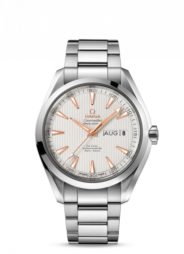 Omega Seamaster Aqua Terra 150M Co-Axial 43 Annual Calendar Stainless Steel / Silver / Bracelet 231.10.43.22.02.003 Omega Seamaster Aqua Terra 150M Co-Axial 43 Annual Calendar Stainless Steel / Silver / Bracelet 231.10.43.22.02.003