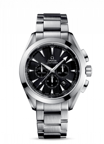Omega Seamaster Aqua Terra 150M Co-Axial 44 Chronograph Stainless Steel / Black / Bracelet 231.10.44.50.01.001 Omega Seamaster Aqua Terra 150M Co-Axial 44 Chronograph Stainless Steel / Black / Bracelet 231.10.44.50.01.001