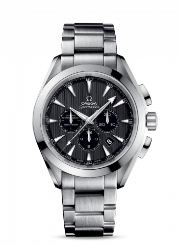 Omega Seamaster Aqua Terra 150M Co-Axial 44 Chronograph Stainless Steel / Grey / Bracelet 231.10.44.50.06.001 Omega Seamaster Aqua Terra 150M Co-Axial 44 Chronograph Stainless Steel / Grey / Bracelet 231.10.44.50.06.001