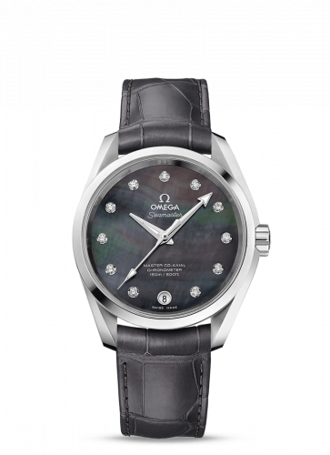 Omega Seamaster Aqua Terra 150M Master Co-Axial 38.5 Stainless Steel / Grey MOP 231.13.39.21.57.001