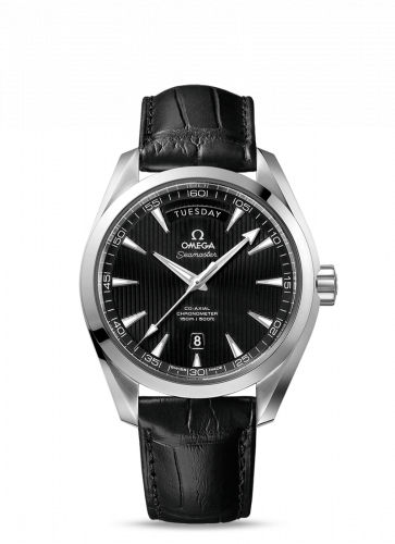 Omega Seamaster Aqua Terra 150m Co-Axial 41.5 Day-Date Stainless Steel / Black 231.13.42.22.01.001 Omega Seamaster Aqua Terra 150m Co-Axial 41.5 Day-Date Stainless Steel / Black 231.13.42.22.01.001