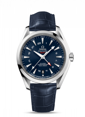 Omega Seamaster Aqua Terra 150M Co-Axial 43 GMT Stainless Steel / Blue 231.13.43.22.03.001 Omega Seamaster Aqua Terra 150M Co-Axial 43 GMT Stainless Steel / Blue 231.13.43.22.03.001