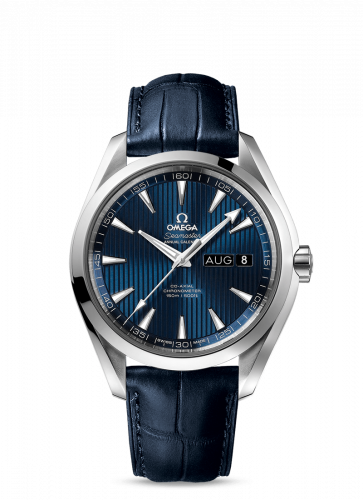 Omega Seamaster Aqua Terra 150M Co-Axial 43 Annual Calendar Stainless Steel / Blue 231.13.43.22.03.002 Omega Seamaster Aqua Terra 150M Co-Axial 43 Annual Calendar Stainless Steel / Blue 231.13.43.22.03.002