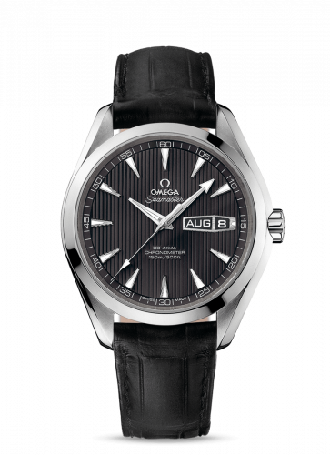 Omega Seamaster Aqua Terra 150m Co-Axial 43 Annual Calendar Stainless Steel / Grey 231.13.43.22.06.001 Omega Seamaster Aqua Terra 150m Co-Axial 43 Annual Calendar Stainless Steel / Grey 231.13.43.22.06.001