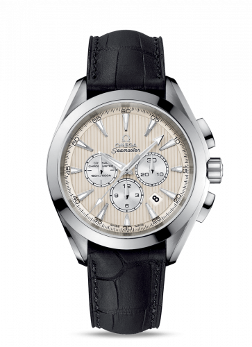 Omega Seamaster Aqua Terra 150M Co-Axial 44 Chronograph Stainless Steel / Ivory 231.13.44.50.09.001 Omega Seamaster Aqua Terra 150M Co-Axial 44 Chronograph Stainless Steel / Ivory 231.13.44.50.09.001