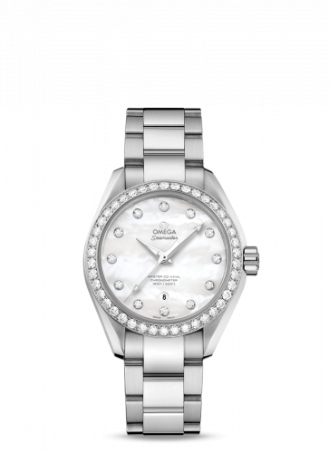 Omega Seamaster Aqua Terra 150M Master Co-Axial 34 Stainless Steel / Diamond / MOP / Bracelet 231.15.34.20.55.002