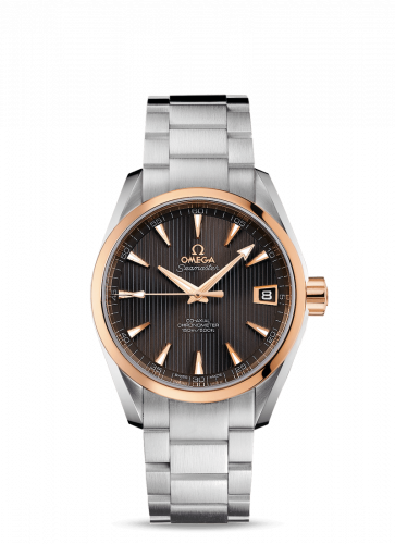 Omega Seamaster Aqua Terra 150M Co-Axial 38.5 Stainless Steel / Red Gold / Grey / Bracelet 231.20.39.21.06.003 Omega Seamaster Aqua Terra 150M Co-Axial 38.5 Stainless Steel / Red Gold / Grey / Bracelet 231.20.39.21.06.003